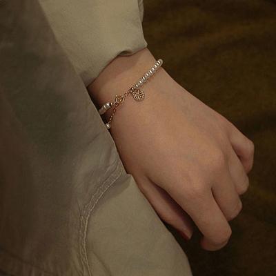 Vintage Fairy  Women Bracelet Retro Pearl Pendant Adjustable Bracelet