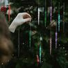 Haobei Pendant: 12-Piece Transparent Acrylic Ice Crystal Hanging Ornaments for Christmas