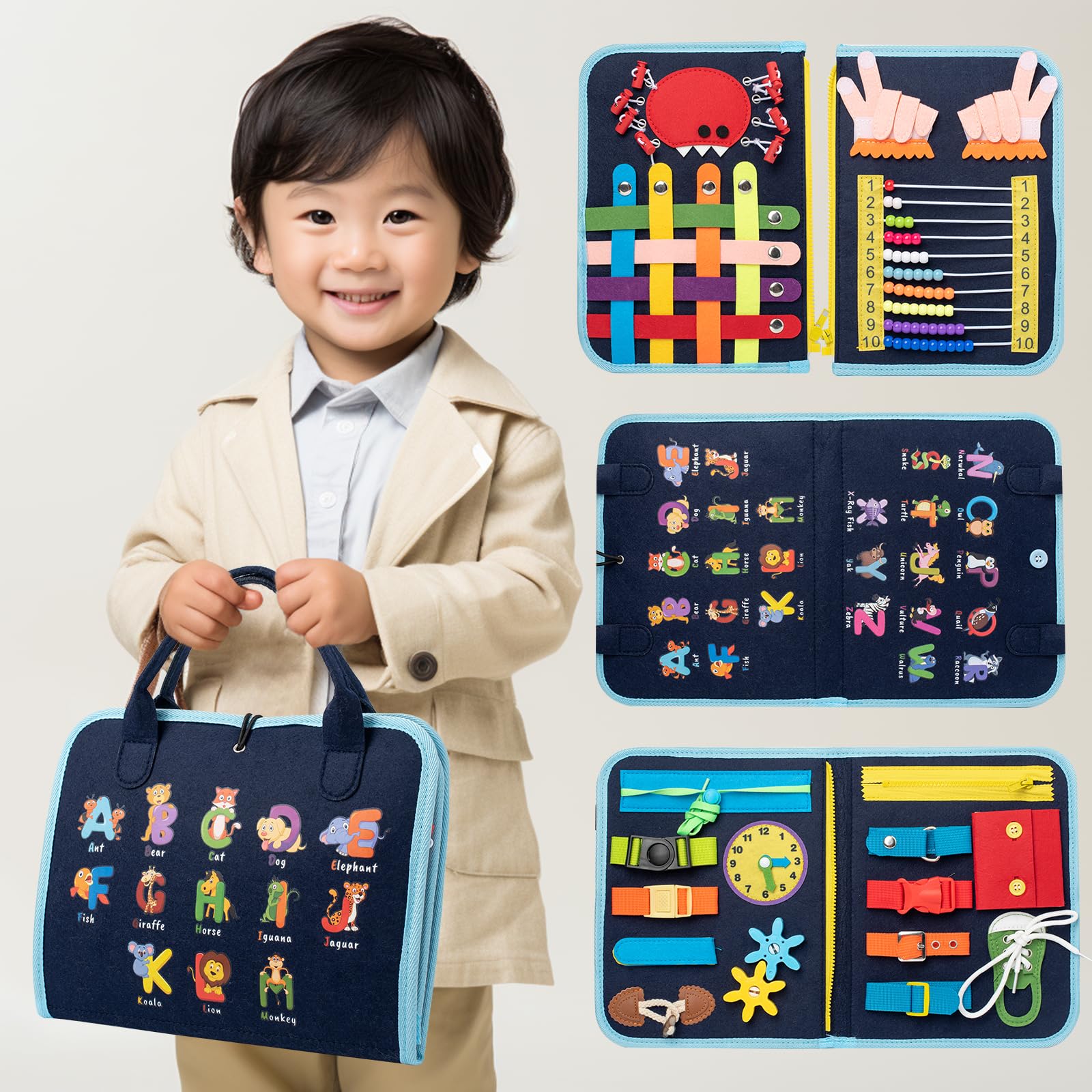 

Montessori Toy [Official Japanese Product] Educational Toy [Recommended by Educational Professionals] Ages 1, 2, 3, 4, 5, and 6 [Featured in