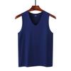 Men's Seamless Ice Silk Slim Fit Sports Tank Top - Breathable Racerback Sleeveless Undershirt