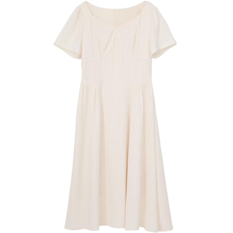 EICHITOO Elegant Slim-Fit V-Neck Maxi Dress XL