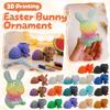 Easter Hollow Bunny Egg 3D Printed Creative Toy Ornament