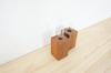 Kamidana No Sato Modern Shinto Accessories Walnut Bottle Pair