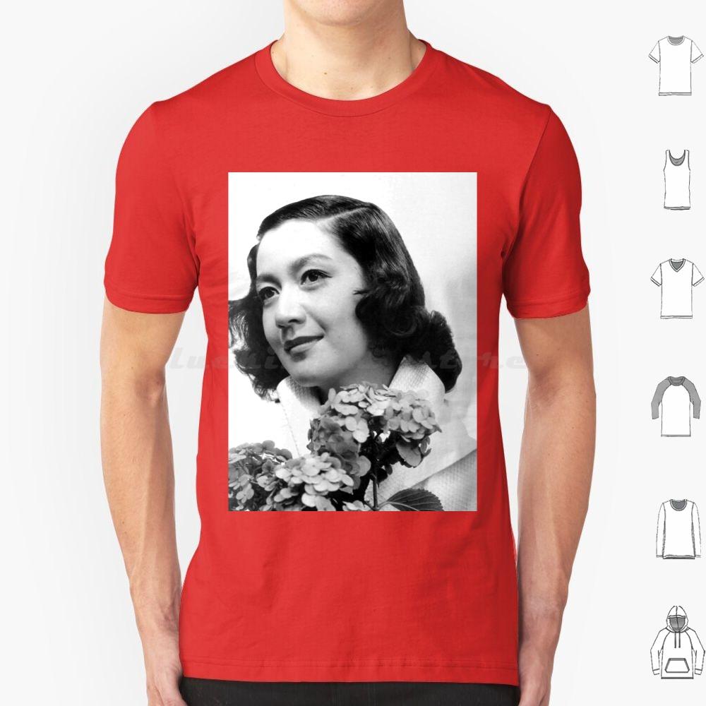 SetsukoLate SpringOzu T Shirt Cotton Men Women DIY Print Setsuko Ozu Cinema Tokyo Story Tokyo Kawaii Aesthetic Yasujiro Ozu