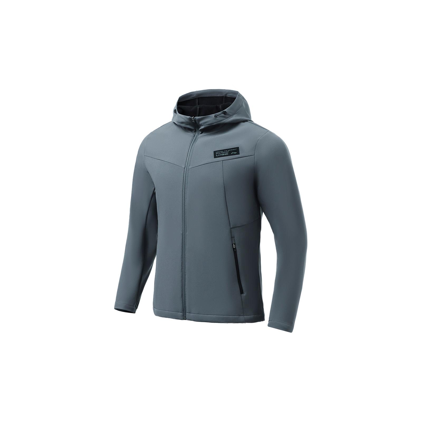 Li-Ning Sports Windbreaker Jacket  Grey  Men s AFDR513-2 M