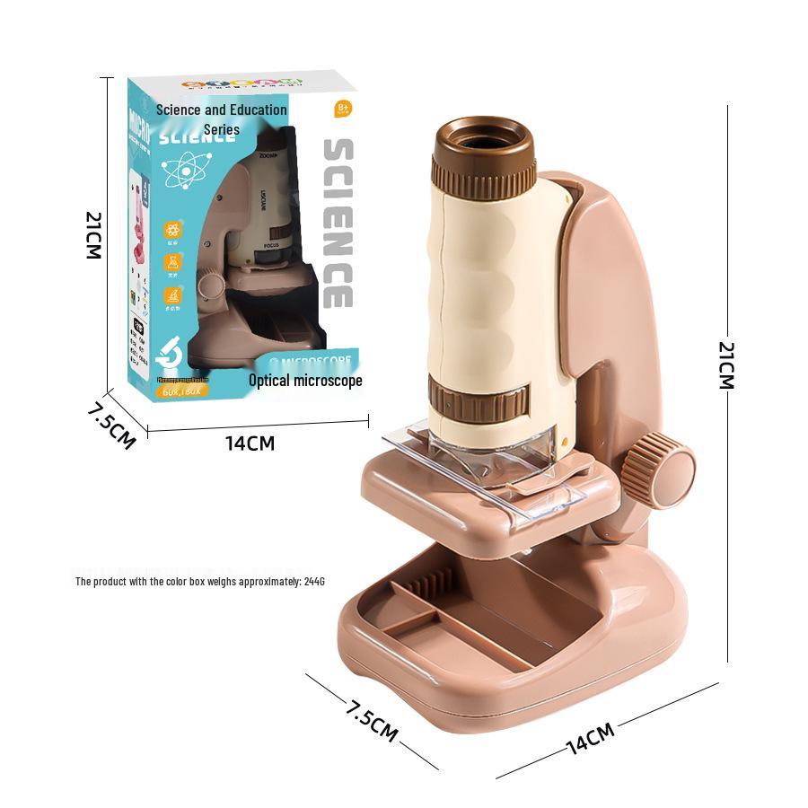 HD Portable Handheld Microscope Science Kit for Primary & Middle School Students