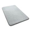 Bathroom Rug Mat Soft Microfiber Bath Rugs Non-Slip Thick Water Absorbent Floor Mats Machine Washable Shaggy Rugs for Shower