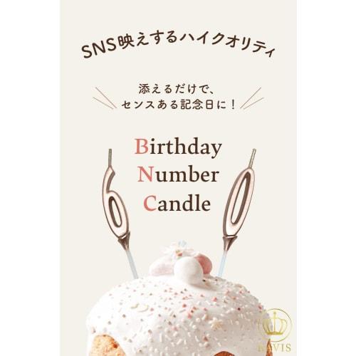 Set of 12 Birthday Number Candles, Perfect for Celebrating Birthdays, Includes 2 Happy Birthday Cake Decorations, Instagram-worthy, Luxury Number-Shap