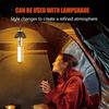 Multi-functional Camping Light 2 In 1 Rechargeable Telescopic Camping Lantern Flashlight with Hook Outdoor Emergency Work Light