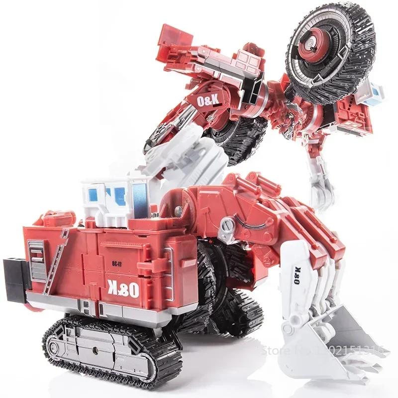 AOYI 8 IN 1 Oversize Devastator Transformation Toys Boy Anime Hook Action Figures Robot Car Engineering Vehicle Model Kids 48cm