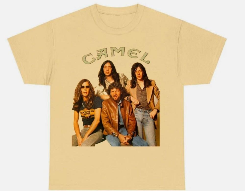 NEW Camel Band Member Retro Yellow Haze All Size Gift Shirt Unisex T-Shirt XL
