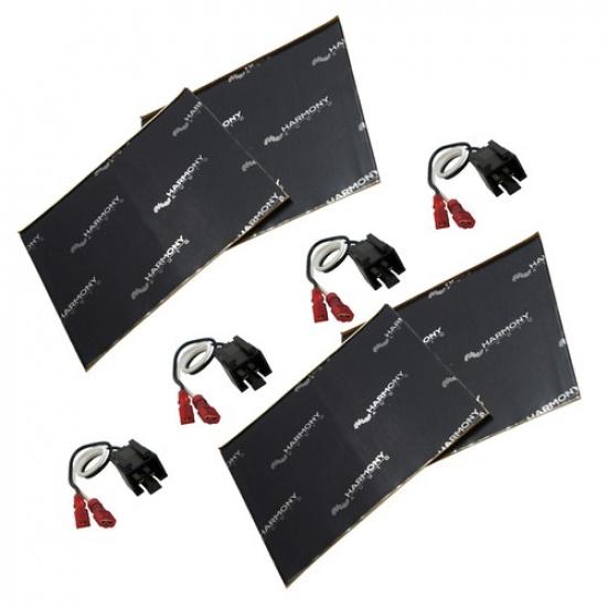 Fits Chrysler Sebring 01-06 Factory Speaker Replacement Harness w/ Dampening Kit