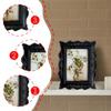 Picture Frame Elegant Craft Photo Display Home Decor Ornate Vintage Design for Office Graduation Wedding Living Room Tabletop
