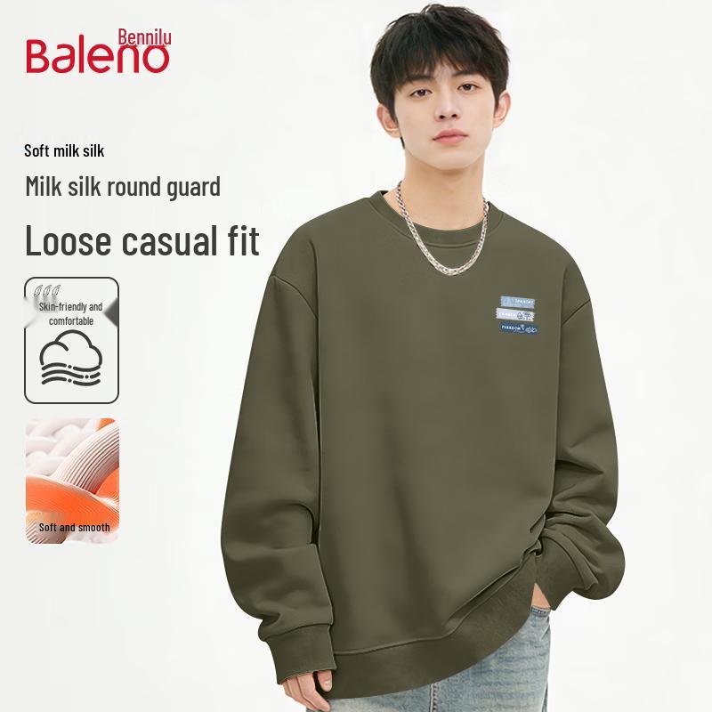 Baleno Men s BNL Travel Graphic Crew Neck Sweatshirt L