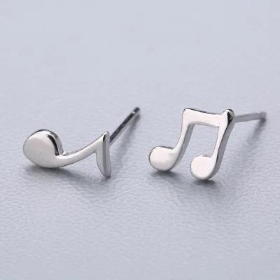 100% 925 Massiv Echtsilber Piercing Herz Krone Liebe Biene Ohrstecker Für Frauen Mädchen Brincos pendientes Brincos