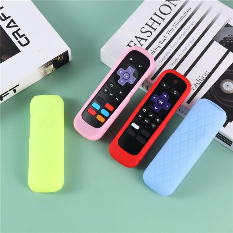 Soft Remote Skin Thickened Remote Protectors Silicone Case Easy Carrying Case Silicone Texture Suitable for Remote