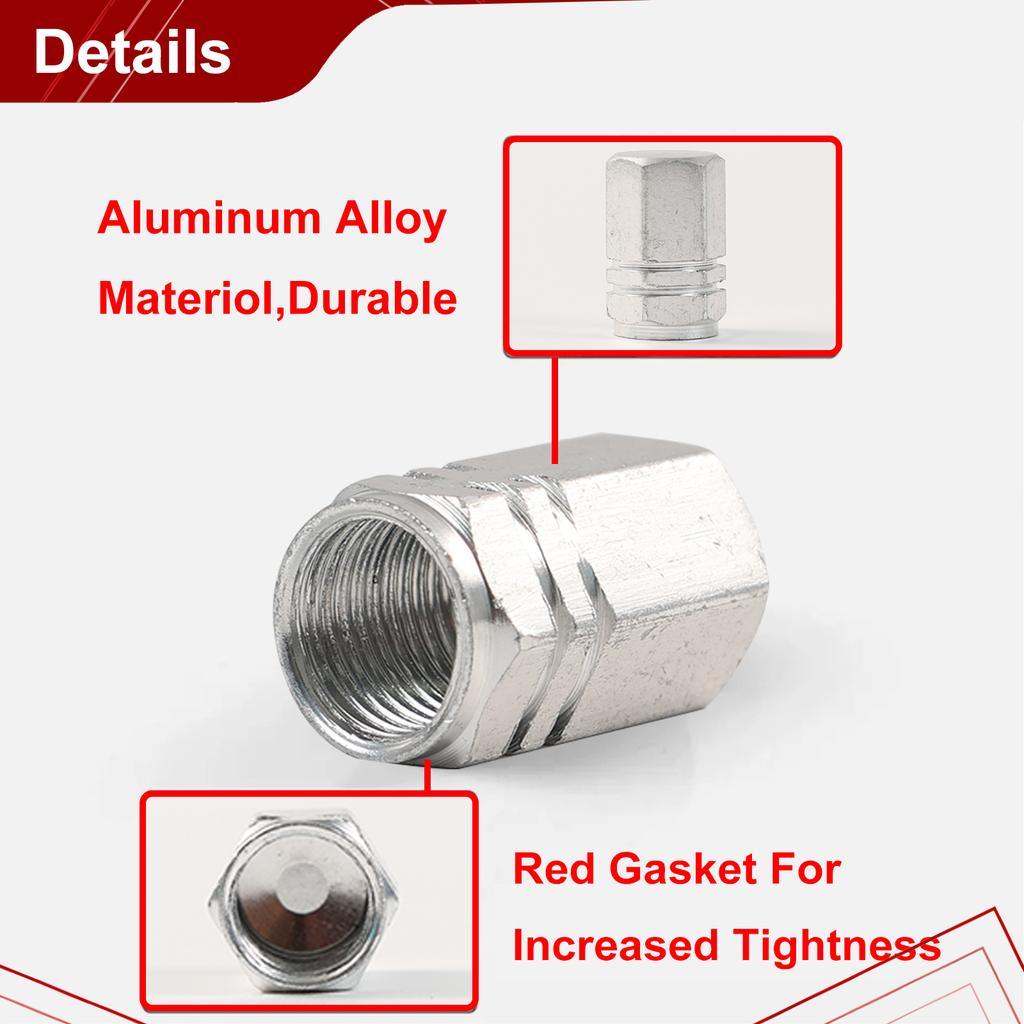 Car Truck Bike Automobile Auto Motorcyle 4 PC Wheel Tyre Tire Valve Protection Stems Air Dust Proof Airtight Cover Screw Caps