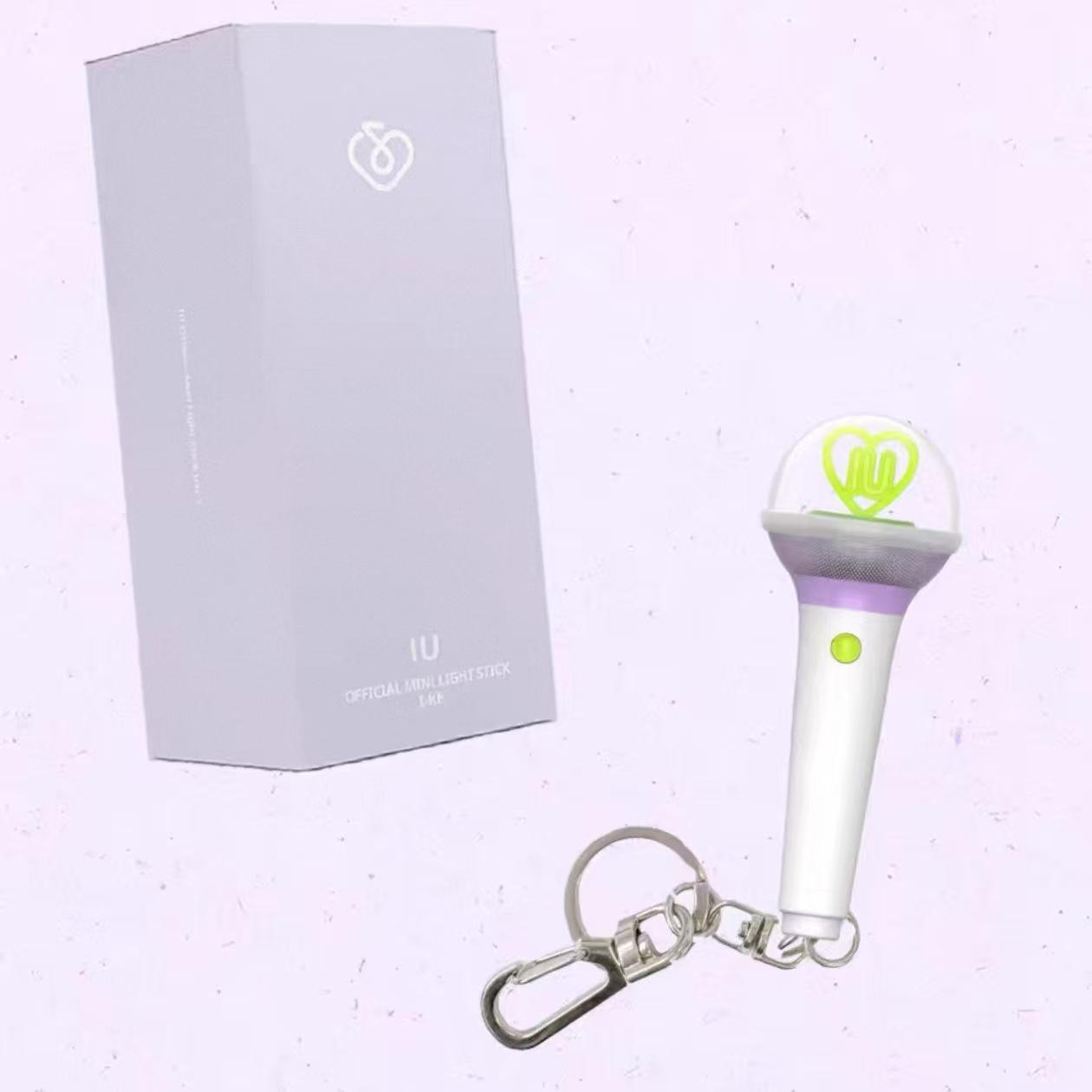 3rd Gen IU Luminous Mini Light Stick Keychain Pendant