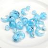 1pc Blue Sky White Cloud Series Pendant Sky Round Beads Moon Beads Charm Transparent Resin Pendant DIY Handmade Jewelry Necklace Accessories