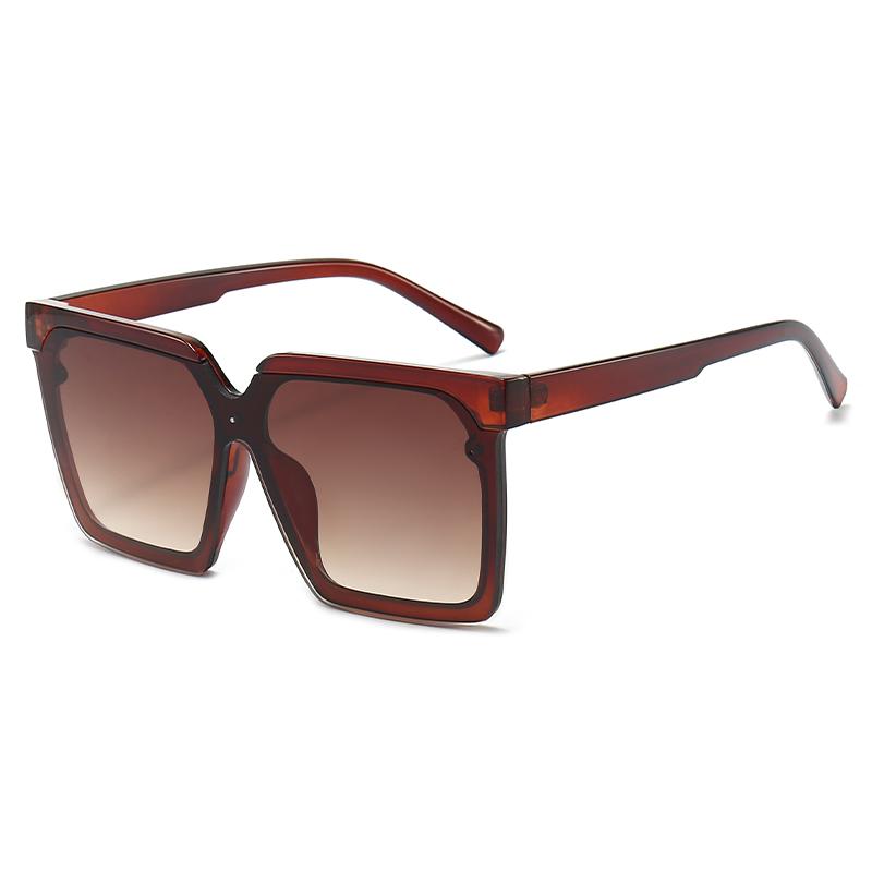 Large Frame Square Sun Glasses Women Men Gradient Fashion Sunglasses Daily Leisure Travel Female Male Eyeglasses