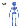 Halloween Locker Accessories Dancing Skeleton Aquarium Bubbler, Dynamic Fish Tank Ornament, Alternative Home 3D Printed Articulated Skull Oxygenating