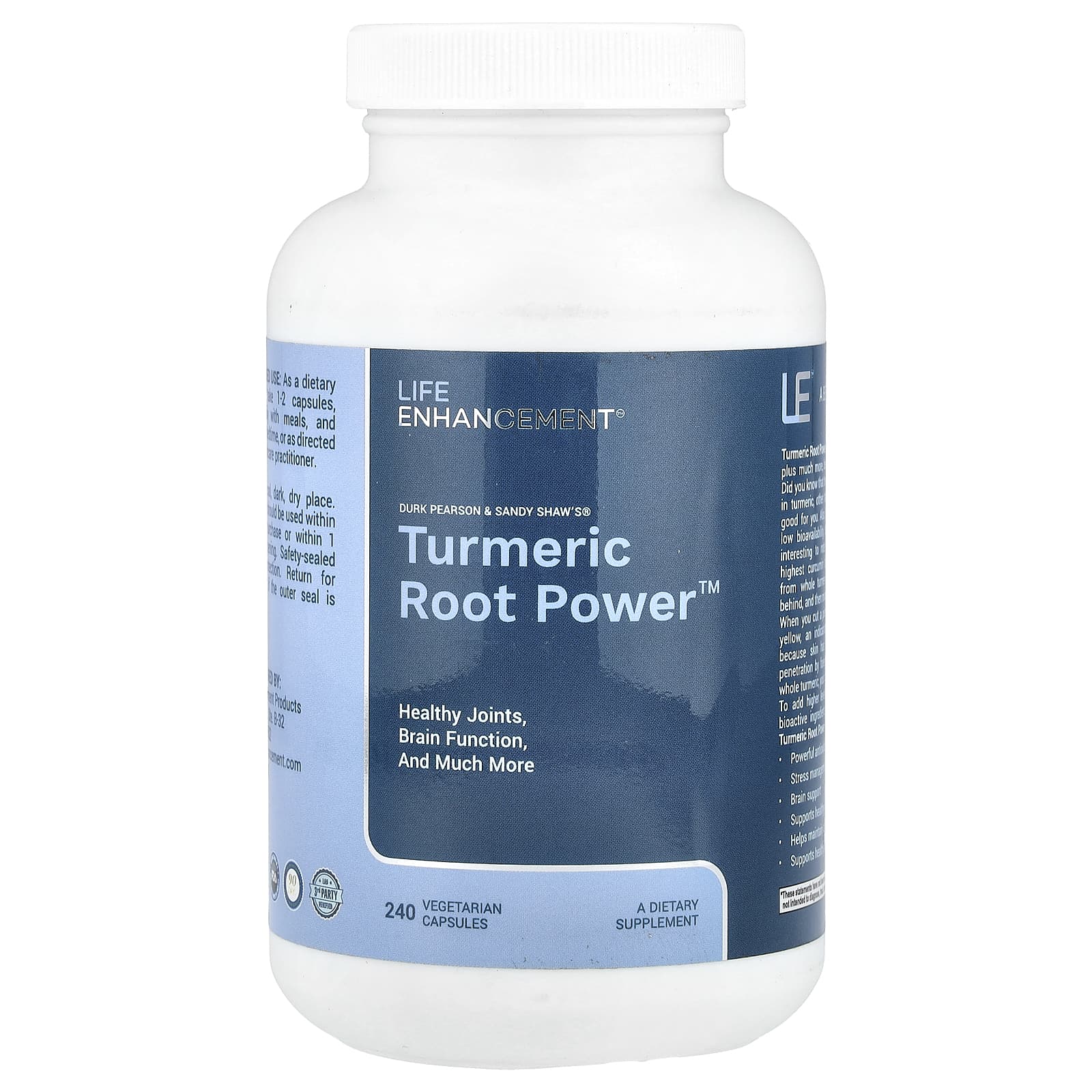 

Turmeric Root Power™, 240 Veggie Caps (600Mg per Capsule)