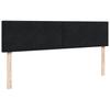 Ottoman Bed with Mattress Black 200x200 cm Velvet
