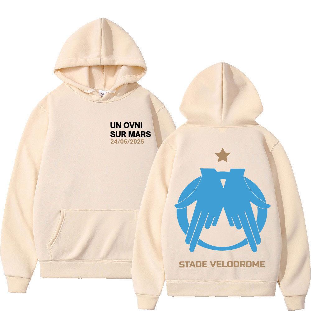 Толстовка Rapper Jul Tour 2025 Мужская Женская Мода Хип-хоп Осень Зима Флис Уличная одежда Топы XXXL 1898₽