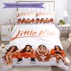 3pcs Little Mix Bedding Set Duvet Cover Closure Includes 1 Duvet Cover & 2 Pillowcases, Soft and Comfortable for All Seasons.