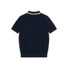 HAZZYS Women's PHIZ Series Colorblock Lapel Knit Polo Top