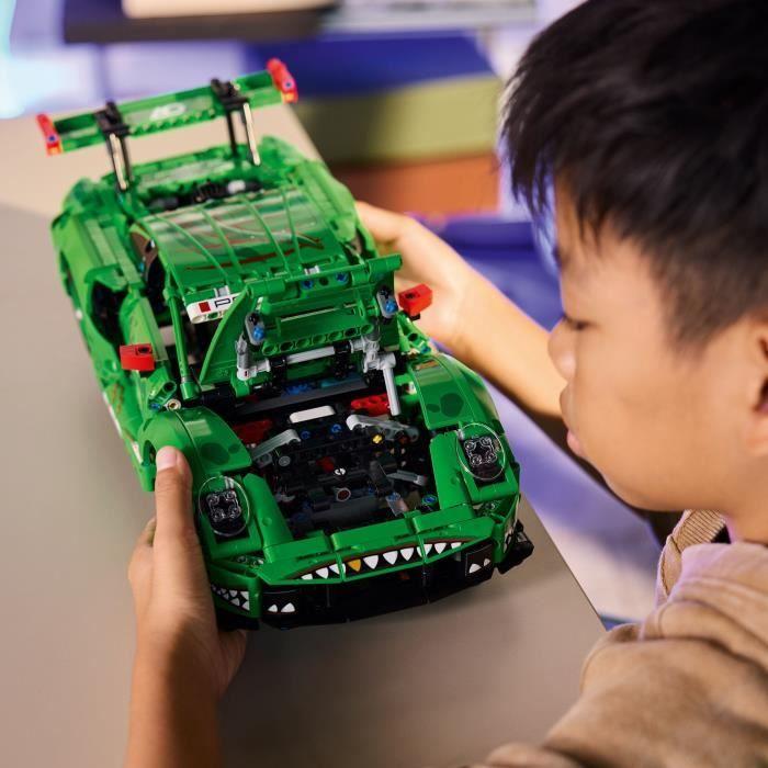 LEGO Technic 42224 Voiture Porsche 911 GT3 R REXY AO Racing - Jouet des 11 ans - Cadeau