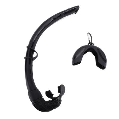 Freediving Snorkel Silicone Opvouwbare Snorkel Oprolbare Snorkel Natte Adembuis voor Zwemtraining Duiken Snorkelen