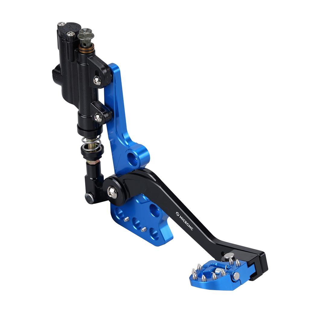 NICECNC For Surron Light Bee X Hydraulic Rear Foot Brake Assembly Adjustable Pedal For SUR-RON Light Bee S For Segway X160 X260