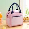 Thiened Aluminum Foil Lunch Box Bag Waterproof Color Bento Box Handbag Travel Lunch Bag for Children