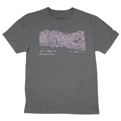 Herren Death Cab For Cutie Akustik T-Shirt X-Large Anthrazitgrau