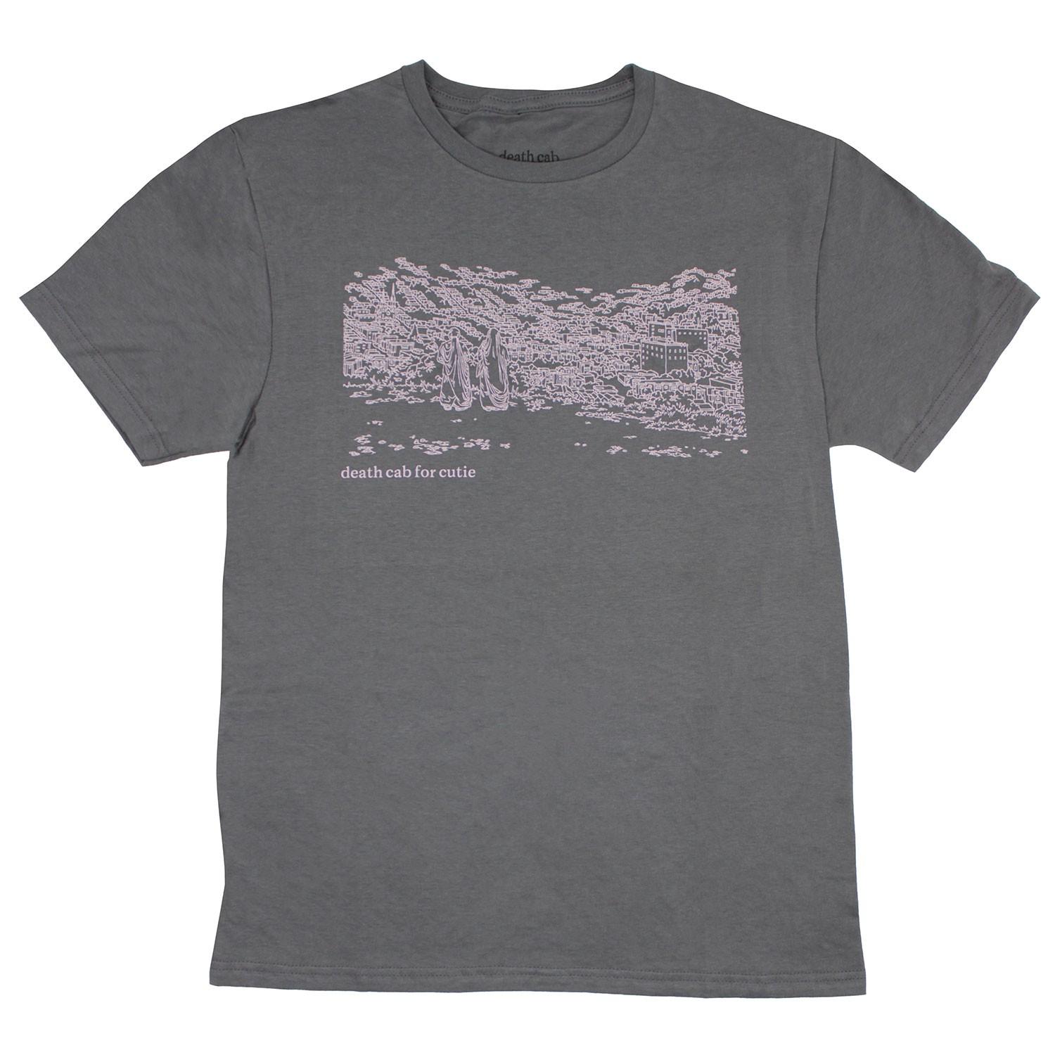 Men s Death Cab For Cutie Acoustic T-shirt X-Large Charcoal Grey L