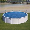 GRE - Round Bubble Cover for Steel Swimming Pool Ø 350 Cm - Thickness 0.18 Mm