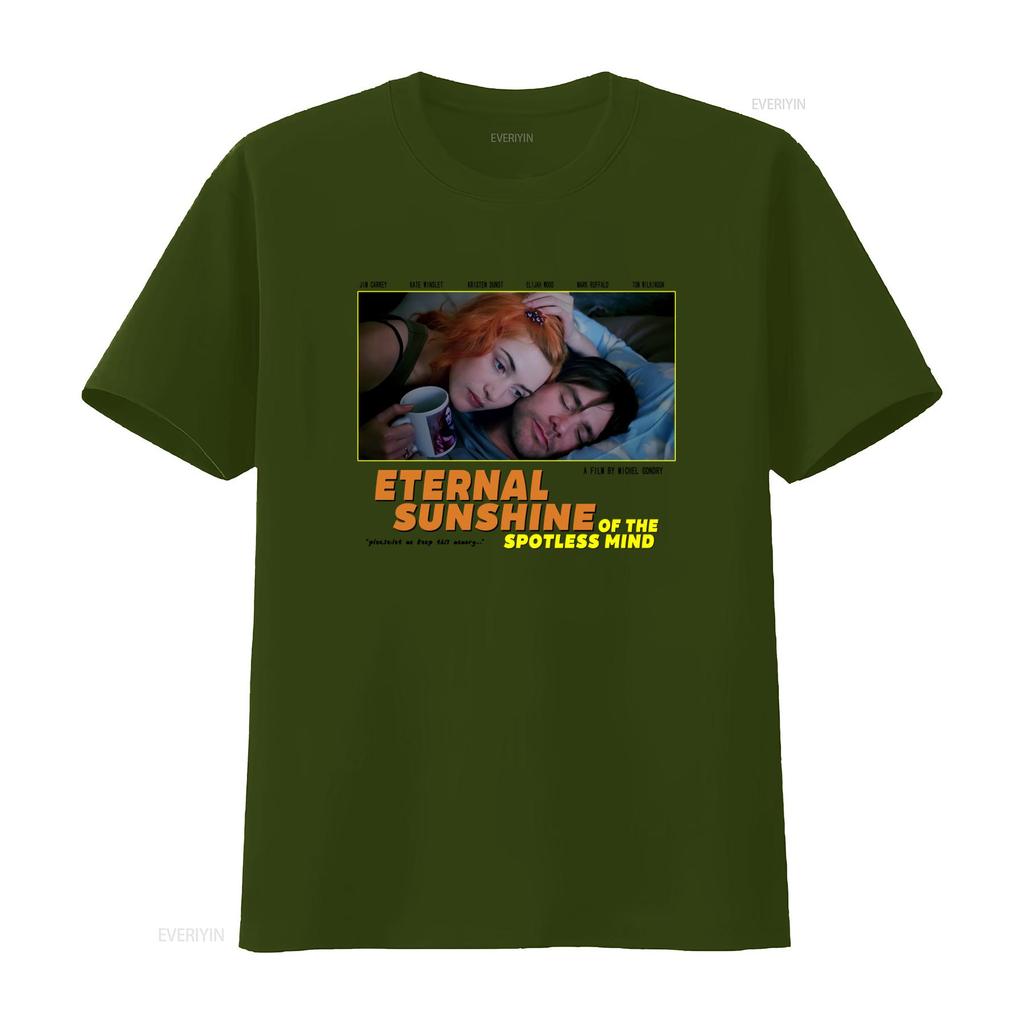 Eternal Sunshine of the Spotless Mind Movie Vintage Retro Washed T Shirt for Lovers Jim Carrey vintage Washed graphic Casual