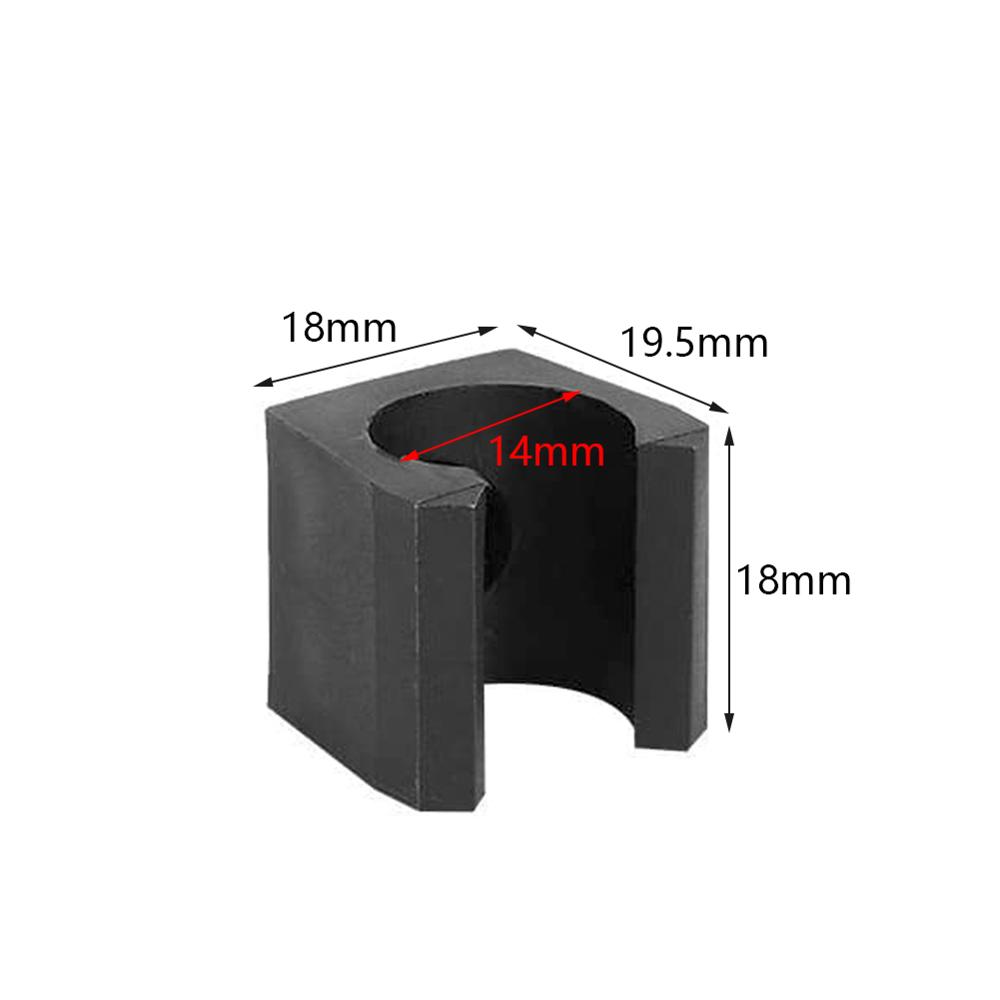 

Billiards Snooker Cue Locating Clip Holder Regular Black Pool Cue Wall Mount Racks 23/17/14mm Optional Fishing Rod Storage Rack