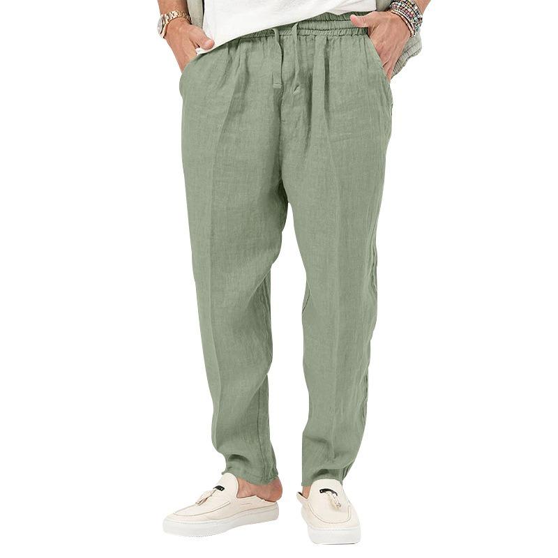 DICIFY Pantaloni și Pantaloni Scurți Casual pentru Bărbați, Culoare Uni, cu Imprimeu