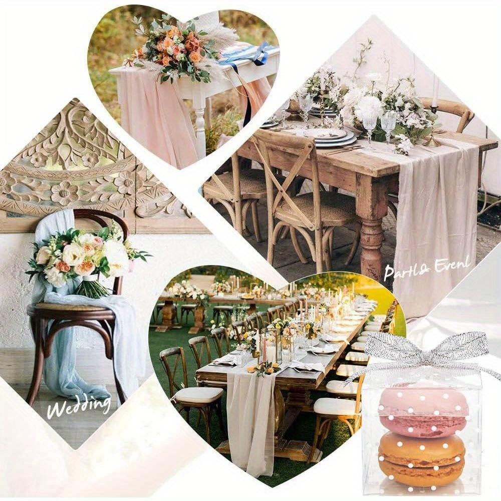 25 Stück Mattierte Geschenkboxen Weiße Punkt-Leckerliboxen Gastgeschenk-Würfelboxen für Hochzeitsdusche, Geburtstagsfeierzubehör, Schmuckherstellungs-, Ausstellungs- und Verpackungszubehör