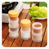 Shangqi Outdoor Portable 4-Piece Seasoning Bottle Set