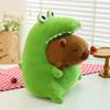 Cute Crocodile Shark Capybara Peripheral Plush Doll Capibara Plush Doll Kawaii Stuffed Animal Doll Kids Birthday Gift Toys