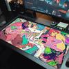 Gorillaz Color Mouse Pad Large Gaming Table Cushion Non-slip Laptop Tablet Big Mousepad XXL Mat Mini PC Playmat With Lock edge