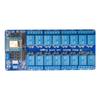 DC 5V 12V 16ch Network Relay Module Onboard ESP8266 WIFI Module LM2576 Microcontroller Relay Output for Arduino Relay Module Kit