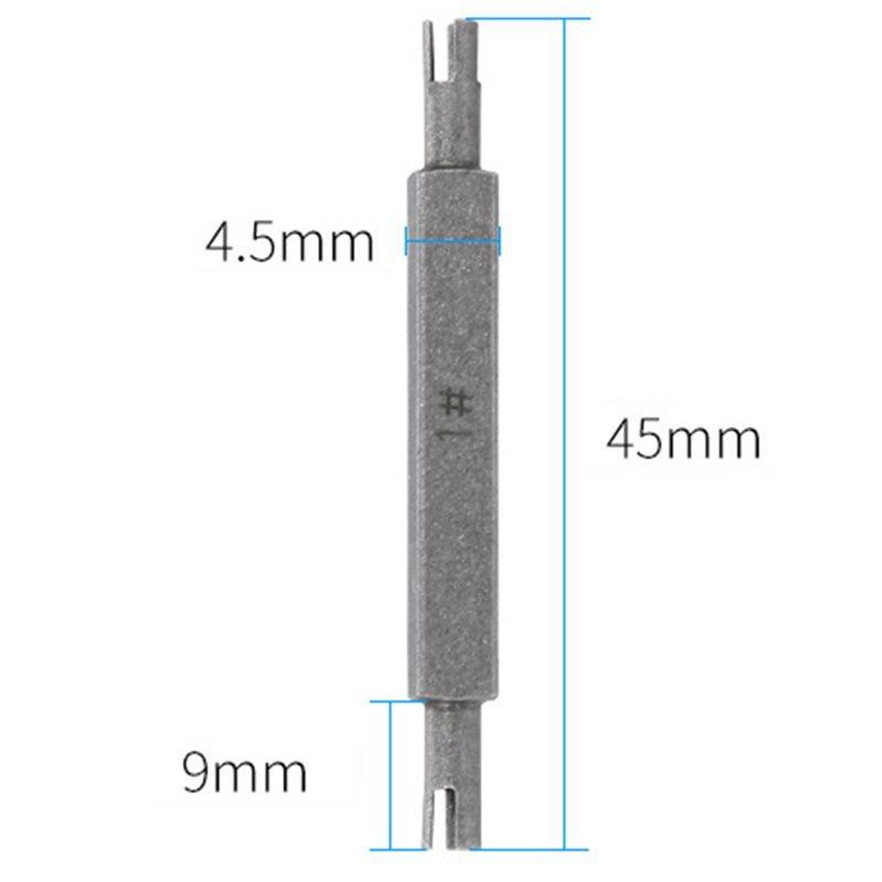 ABBP-5PCS Broken Head Taps Set Hex Extractor -M10 Screw Tap Extractor Set Double Head Screw Tap Alloy Steel Broken Hand Tools