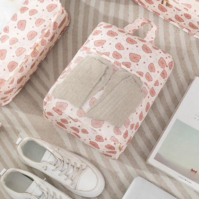 Travel Organiser Set of 7 Clothes Organising Sorting Bag Wash Storage Bag