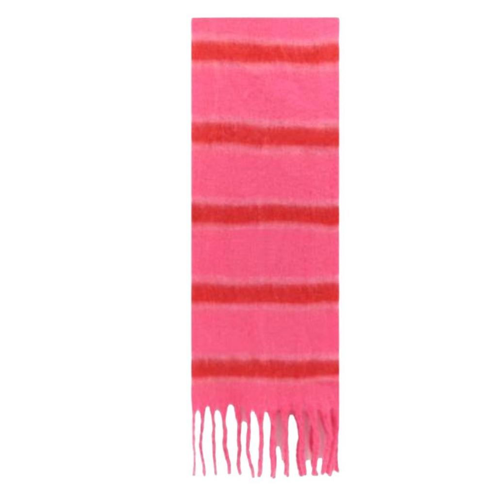 Autumn and winter atmosphere, high-end warm scarf, women's winter thickened color scarf, scarf, fashionable outer shawl