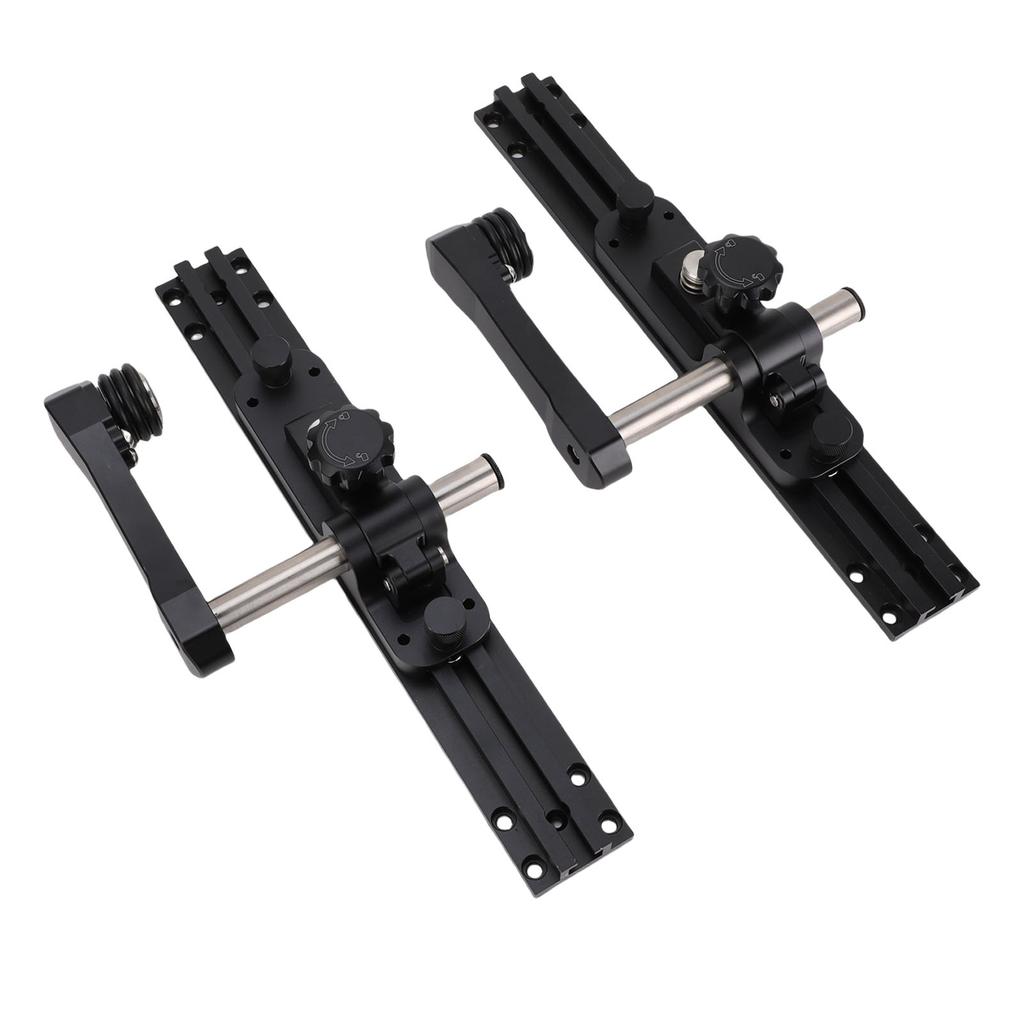 Table Saw Press Push Guide Aluminum Alloy Adjustable Roller Guide Table Saw Press Feeder for Woodworking Mechanical