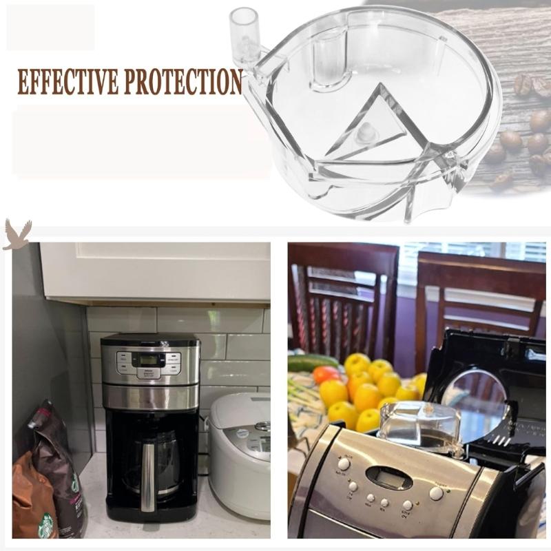 2 Bucăți Capac Râșniță de Cafea Instalare Ușoară Capac Ansamblu Râșniță Plastic Capac Cafea Potrivit pentru Aparate Electrocasnice